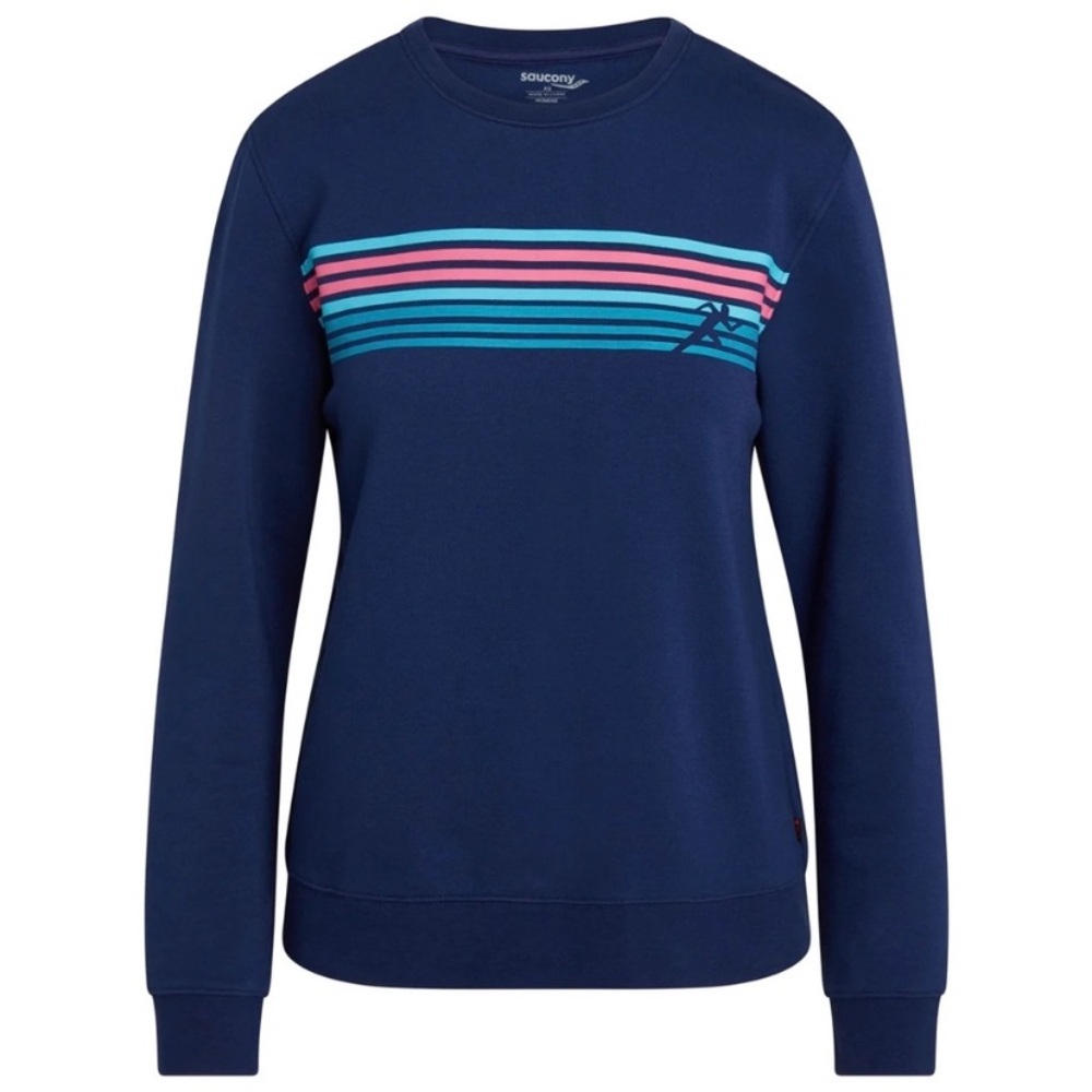 SAUCONY Rested Crew Sodalite Graphic Sweatshirt - M - Picture 9 of 13